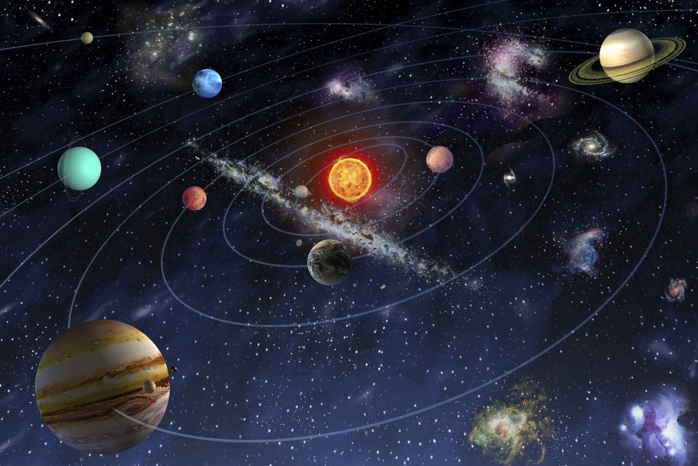 Hệ mặt trời là gì  Có bao nhiêu hành tinh Quan sát hệ mặt trời