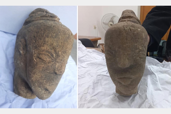 Khám phá đầu tượng thần 4.500 năm tuổi