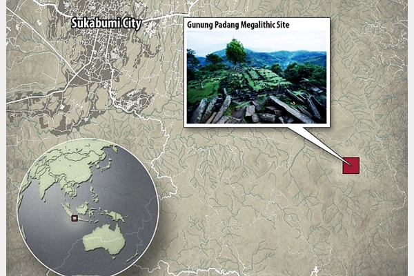 Kim Tự Tháp Gunung Padang 20.000 năm tuổi đầy bí ẩn
