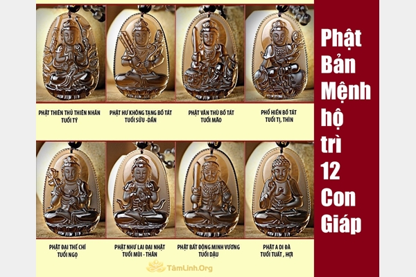Bí mật về 8 vị Phật bản mệnh hộ trì cho 12 con giáp