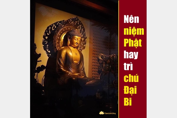 Trì chú Đại bi và niệm Phật: Cái nào thù thắng, linh nghiệm hơn?