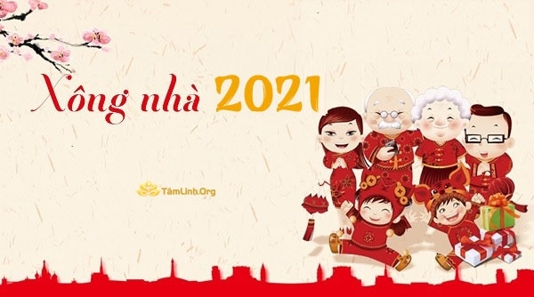 Tuổi xông nhà, xông đất Tết Tân Sửu 2021