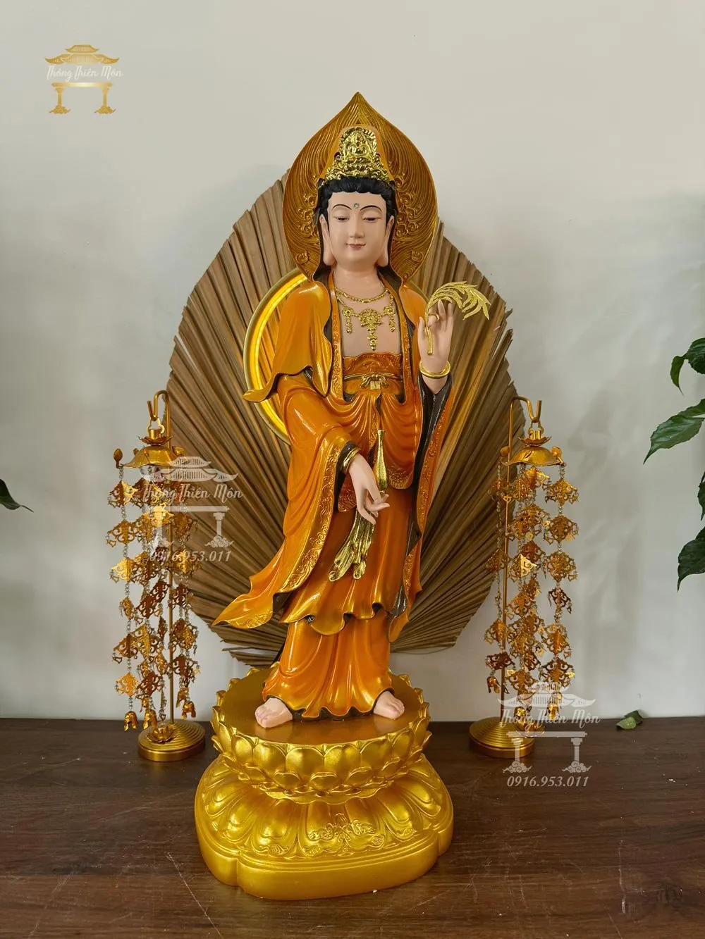 Tôn tượng Quan Âm Bồ Tát, kích thước 70cm