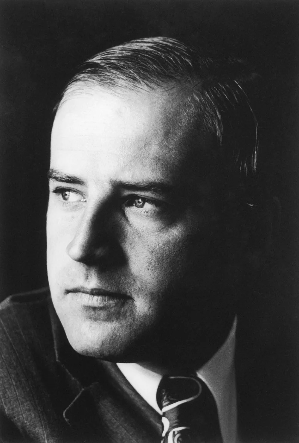 Chân dung Joe Biden năm 1972, thời điểm đắc cử Thượng nghị sĩ, trước khi xảy ra tai nạn thảm khốc