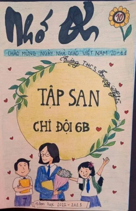 Mẫu tập san 20/11 số 40