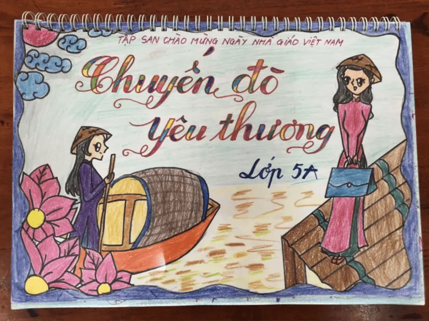 Mẫu tập san 20/11 số 43