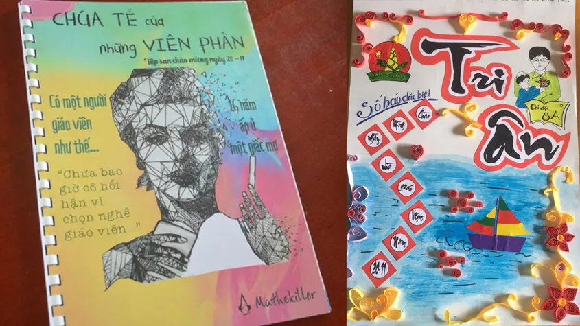 Mẫu tập san 20/11 số 2