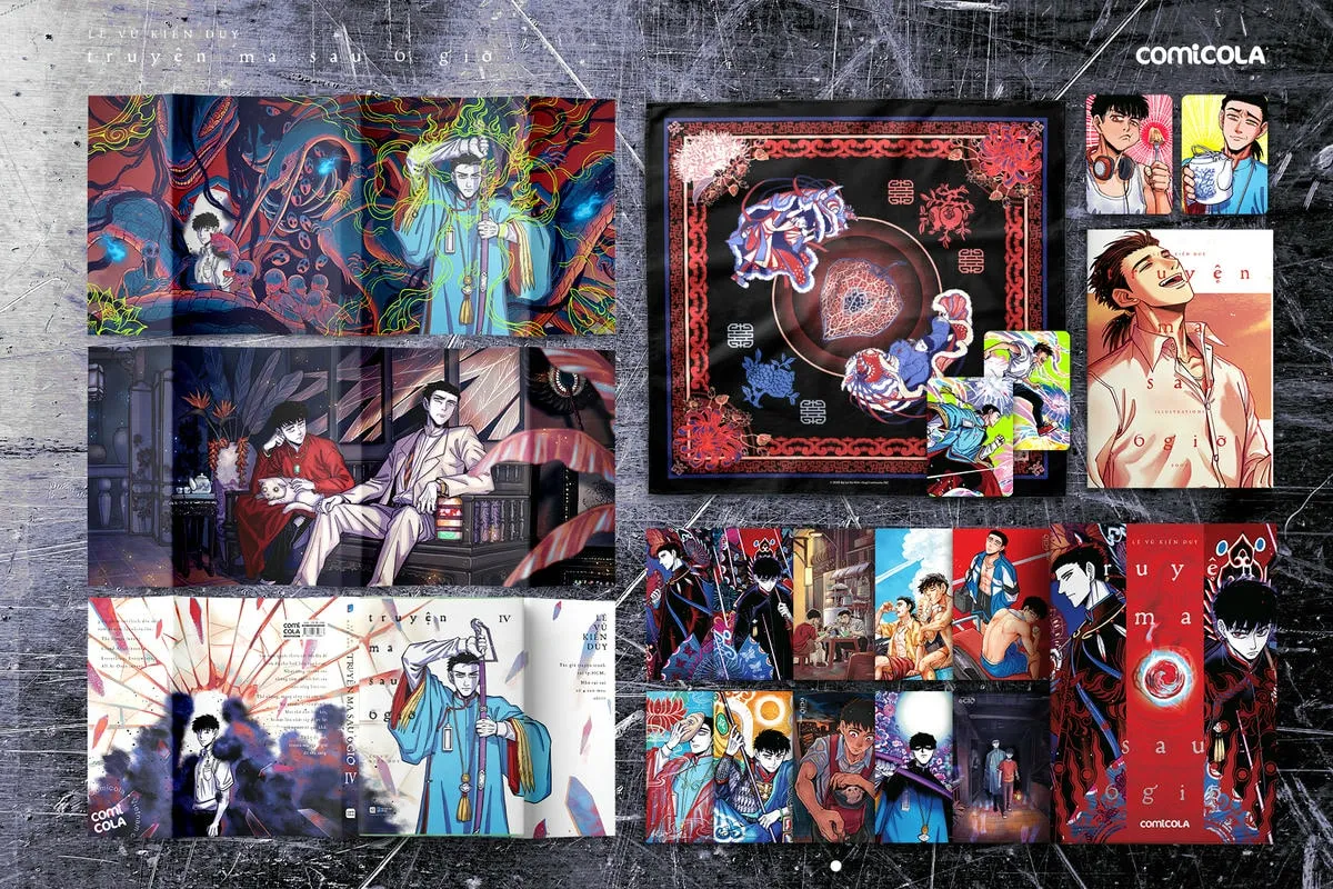 Hình ảnh Minh Nhựt và Thầy Dương bị mắc kẹt trong thế giới ký ức, chi tiết quan trọng trong Truyện ma Thầy Dương – tập 4