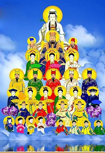 hệ thống thần linh tứ phủ vạn linh