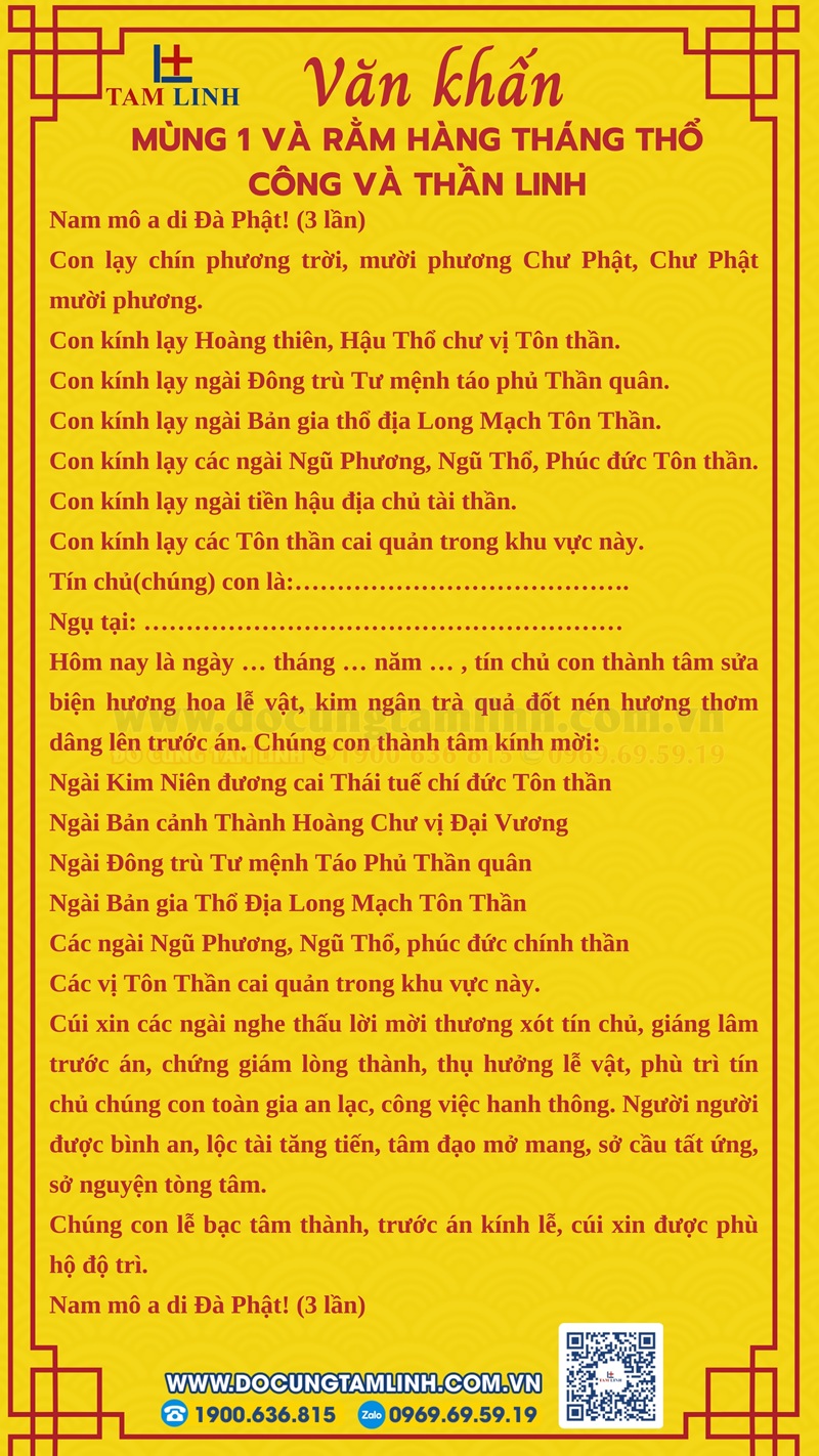 Văn Khấn Mùng 1 Và Ngày Rằm Tháng 9 Âm Lịch Chi Tiết Nhất